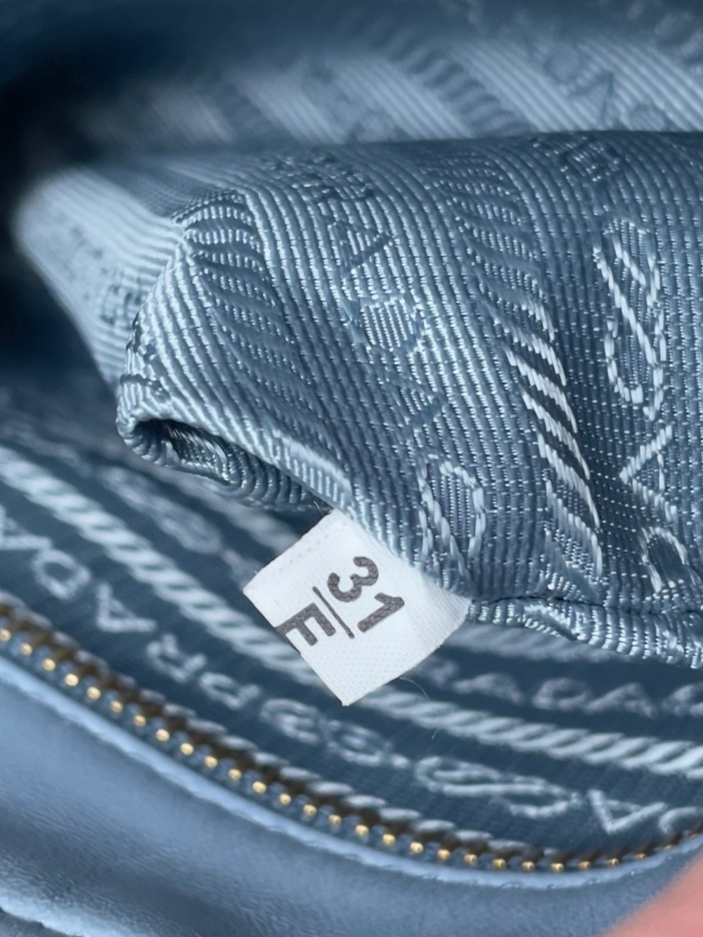 Prada Signature Rabbit Bauletto Calf Leather Shoulder Bag - Picture 11 of 11